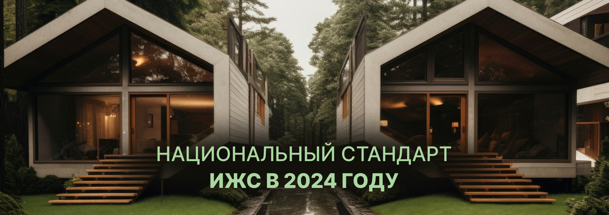 Национальный стандарт ИЖС в 2024 году