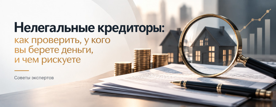 Нелегальные кредиторы: как проверить кредитора и защитить квартиру