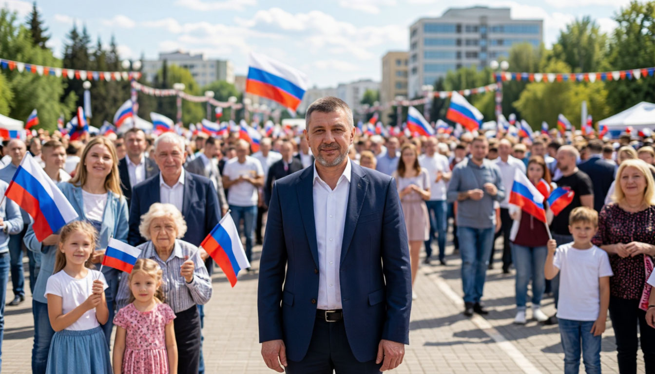 Юрий Бурлачко поздравил кубанцев с Днём России