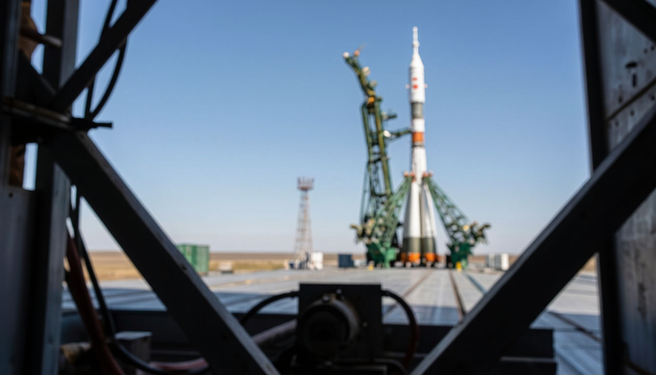 Денис Мантуров посетил космодром Байконур и принял участие в запуске «Союза МС‑29»