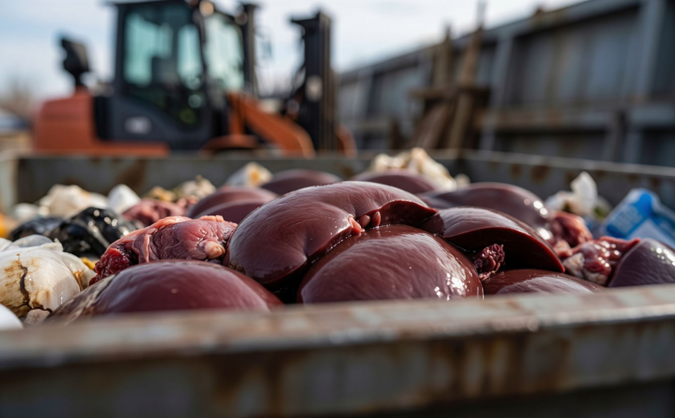 Россельхознадзор уничтожил более 100 кг мясной продукции в Белгороде