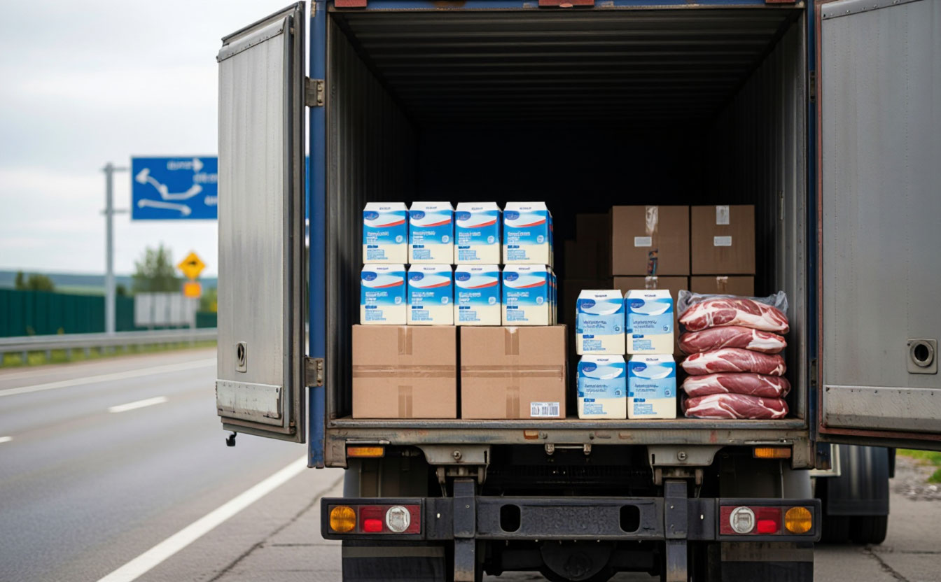 Россельхознадзор пресек незаконную перевозку более 18 т животной продукции в Якутии