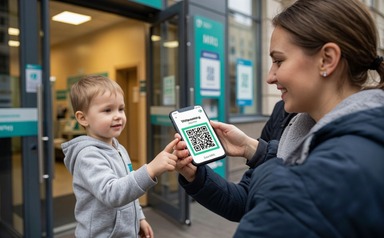 Цифровой ID можно использовать для подтверждения личности ребёнка
