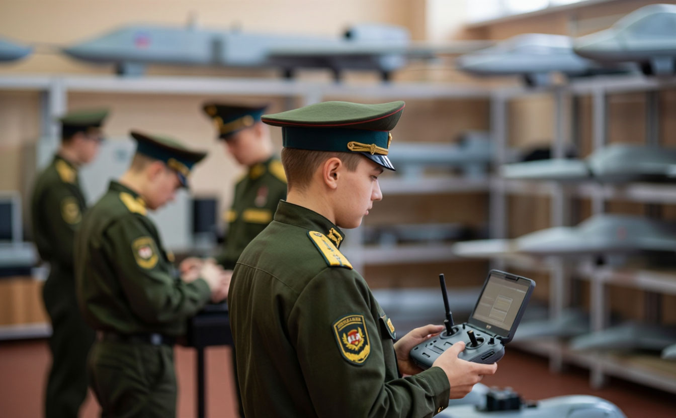Юрий Бурлачко посетил Краснодарское президентское кадетское училище